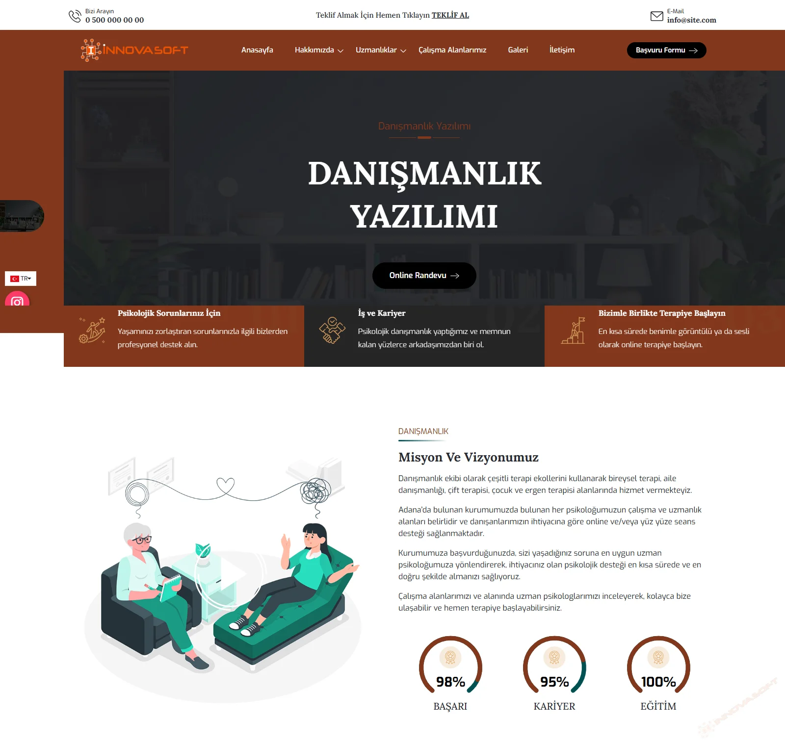 KURUMSAL DANIŞMANLIK YAZILIMI